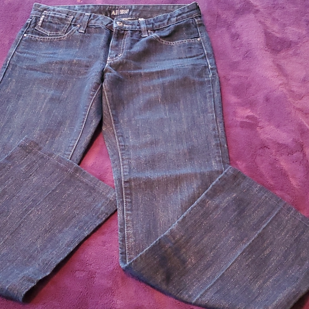 Giorgio Armani dark blue jeans,size 28